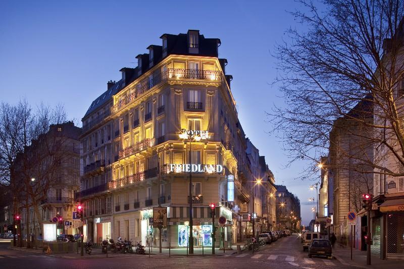 Hotel Le Friedland Париж Екстер'єр фото