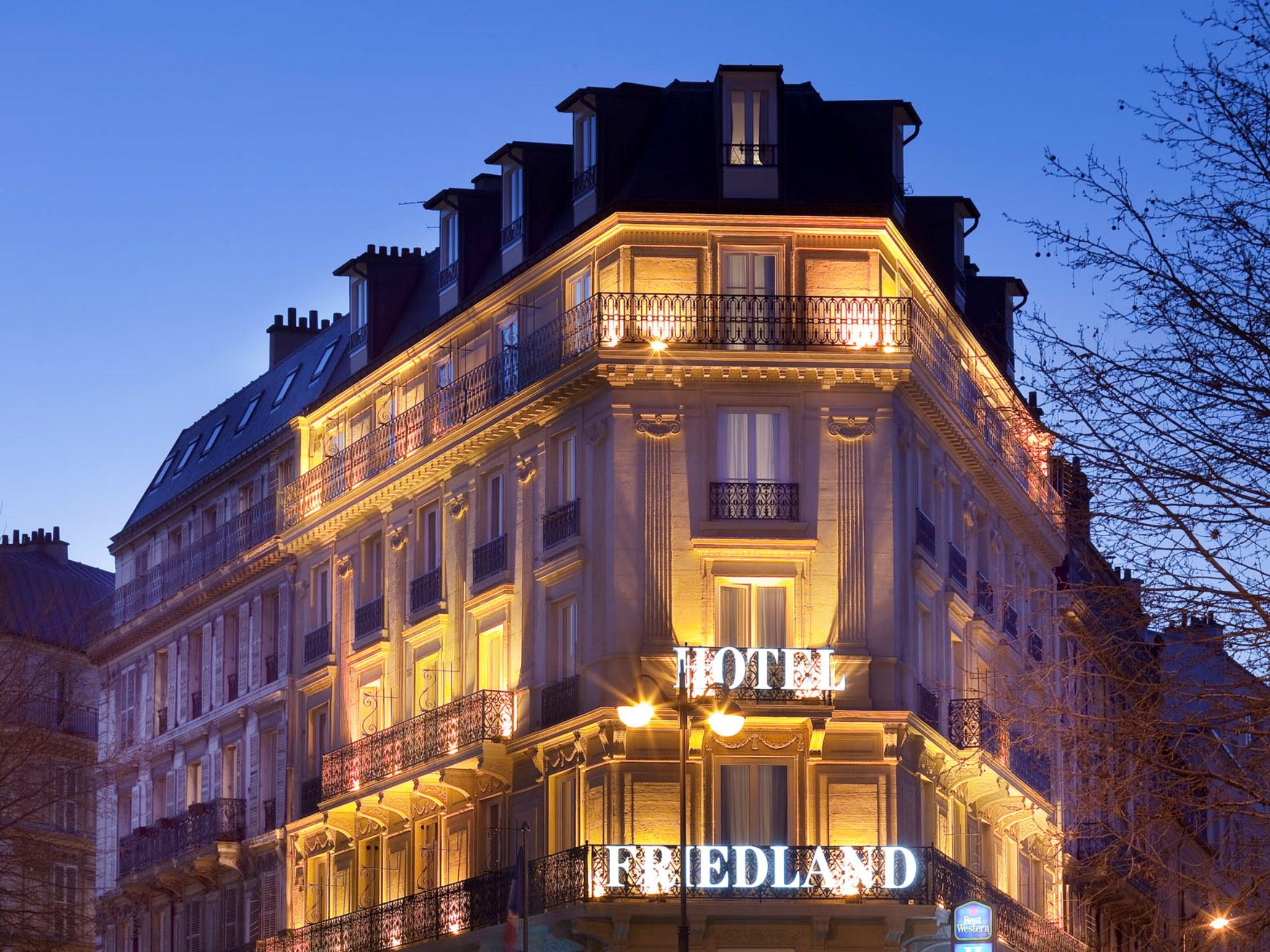 Hotel Le Friedland Париж Екстер'єр фото